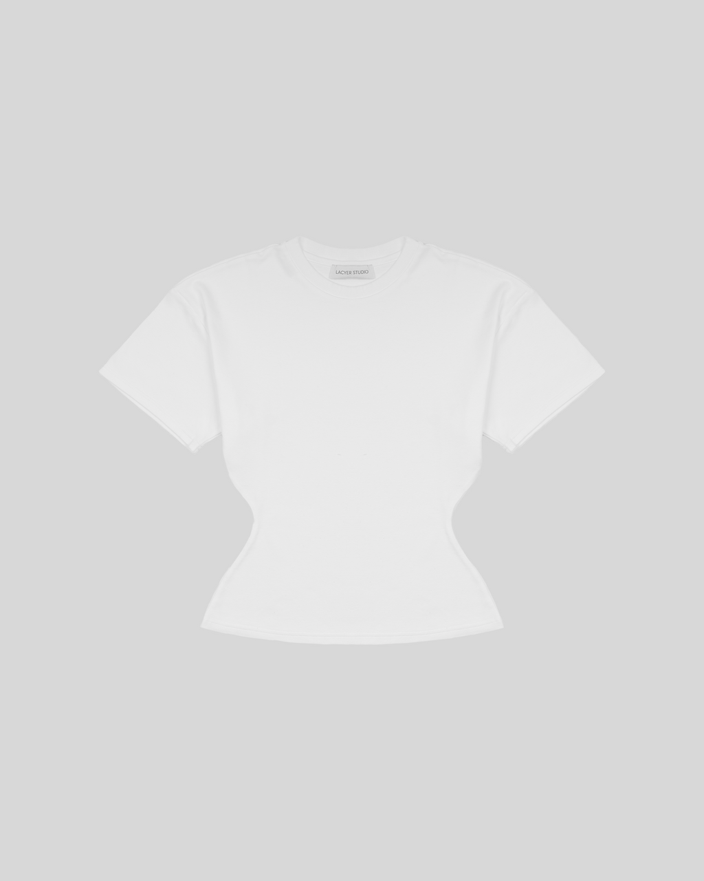 Fitted tee off-white